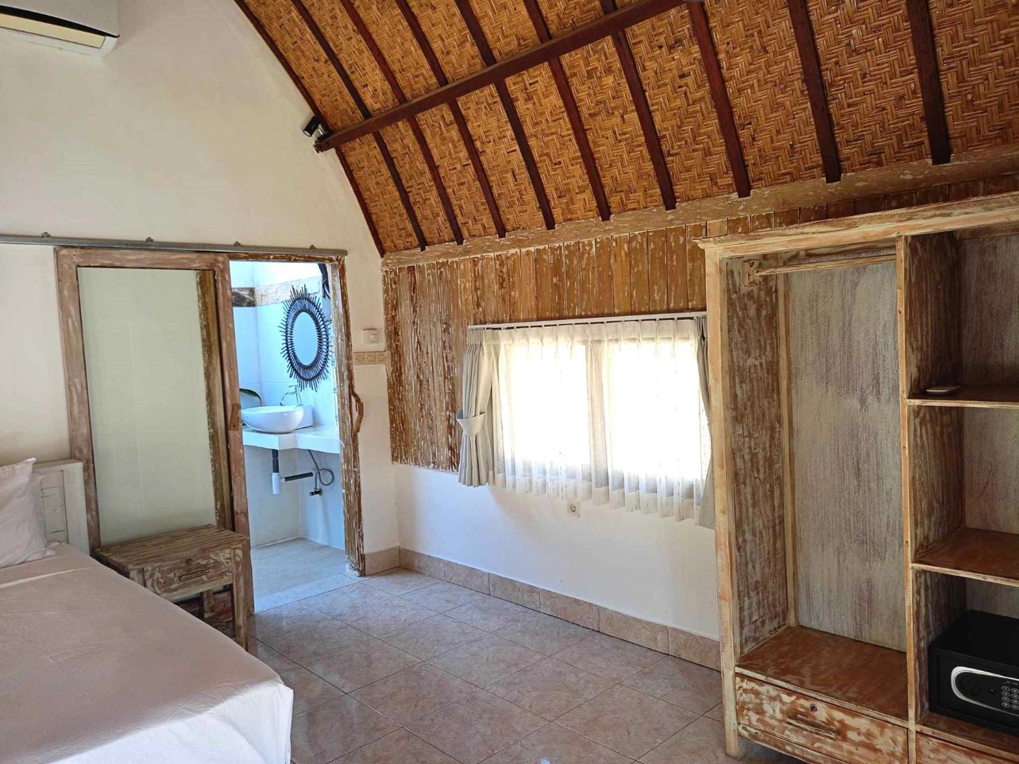 Bintang Tiga Bungalows Gili Air Eksteriør billede