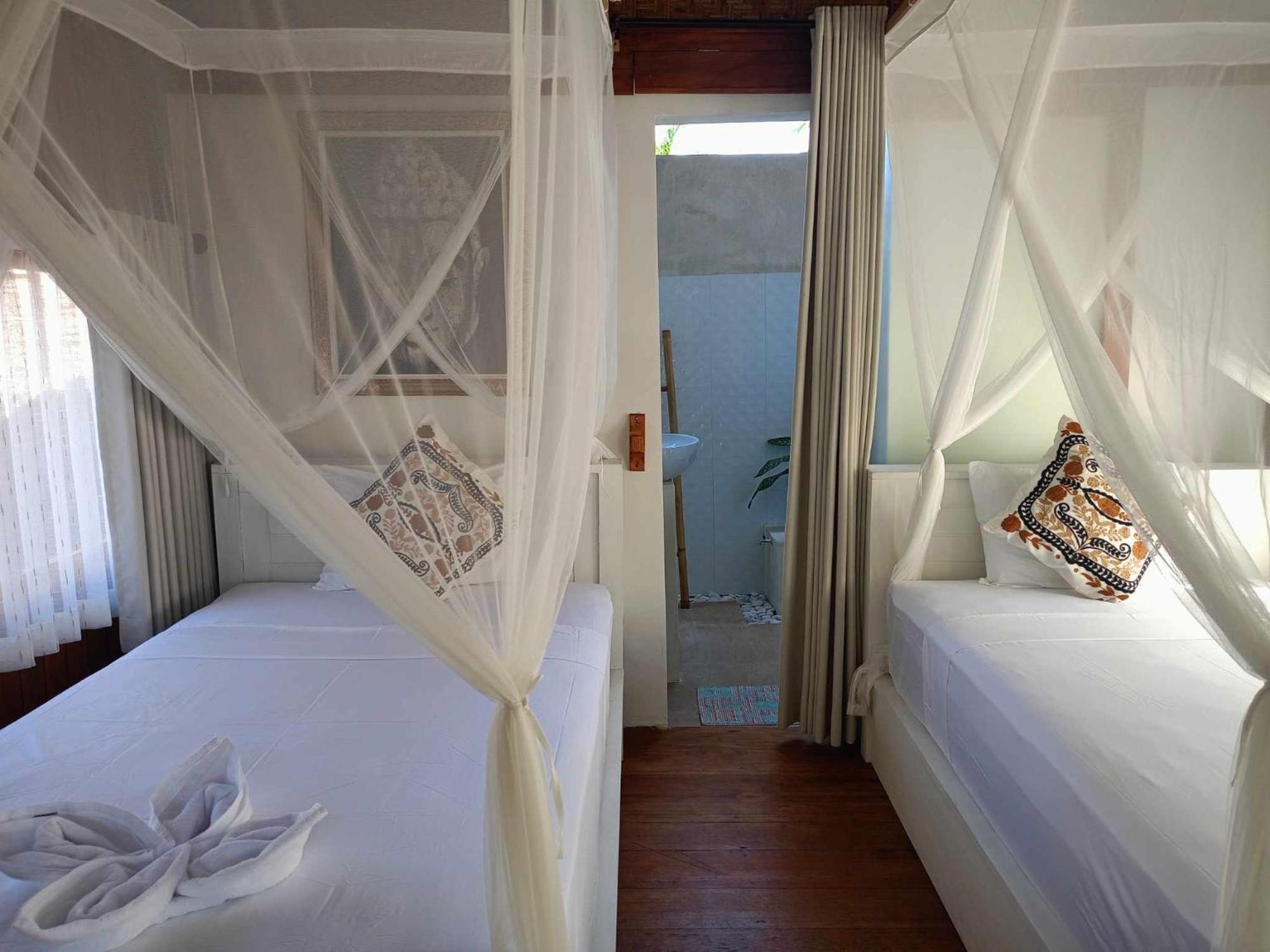 Bintang Tiga Bungalows Gili Air Eksteriør billede