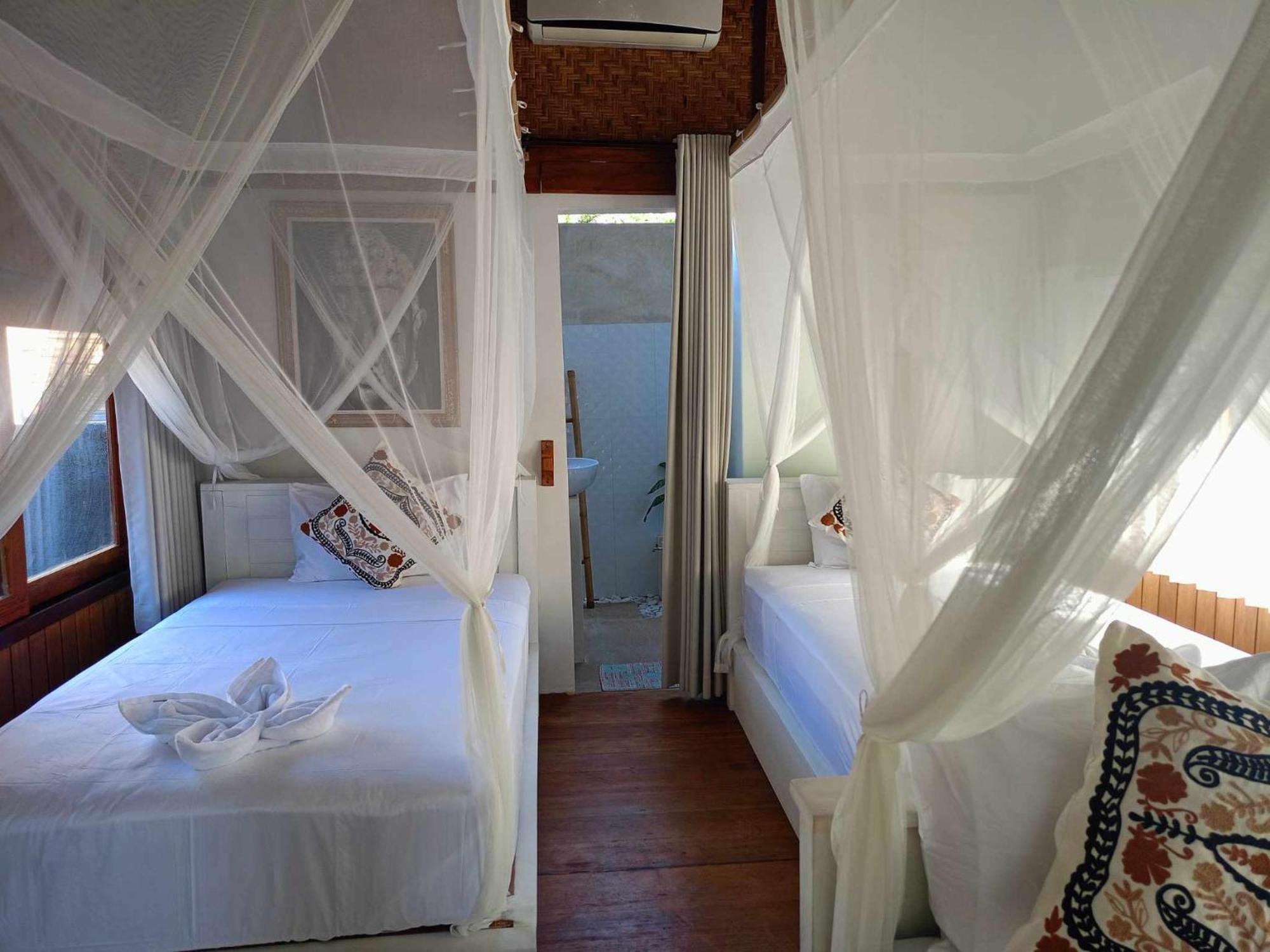 Bintang Tiga Bungalows Gili Air Eksteriør billede