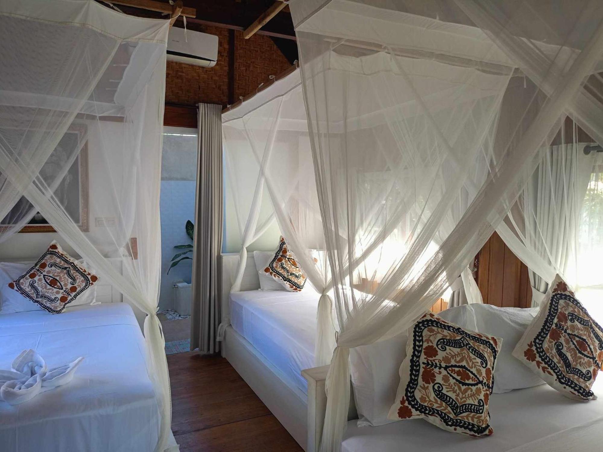 Bintang Tiga Bungalows Gili Air Eksteriør billede