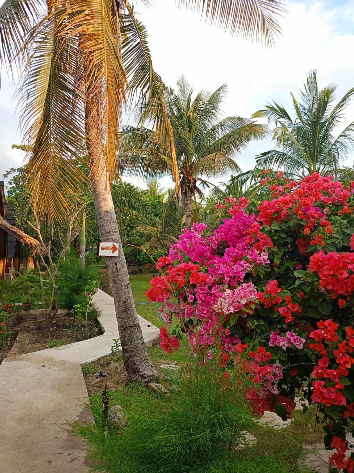 Bintang Tiga Bungalows Gili Air Eksteriør billede