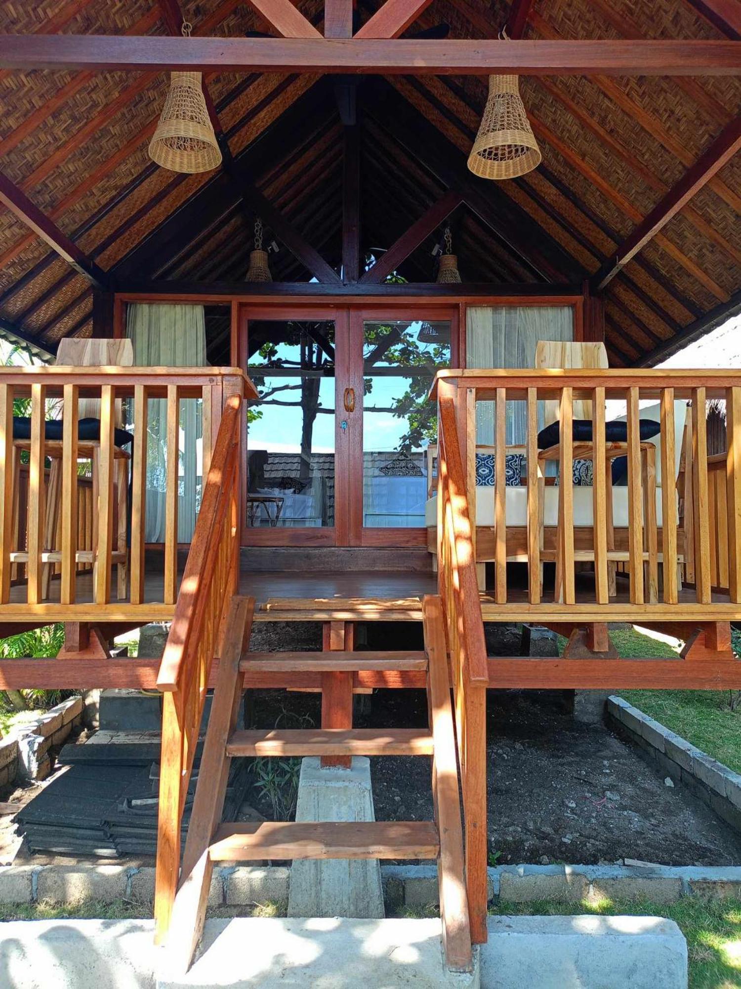 Bintang Tiga Bungalows Gili Air Eksteriør billede
