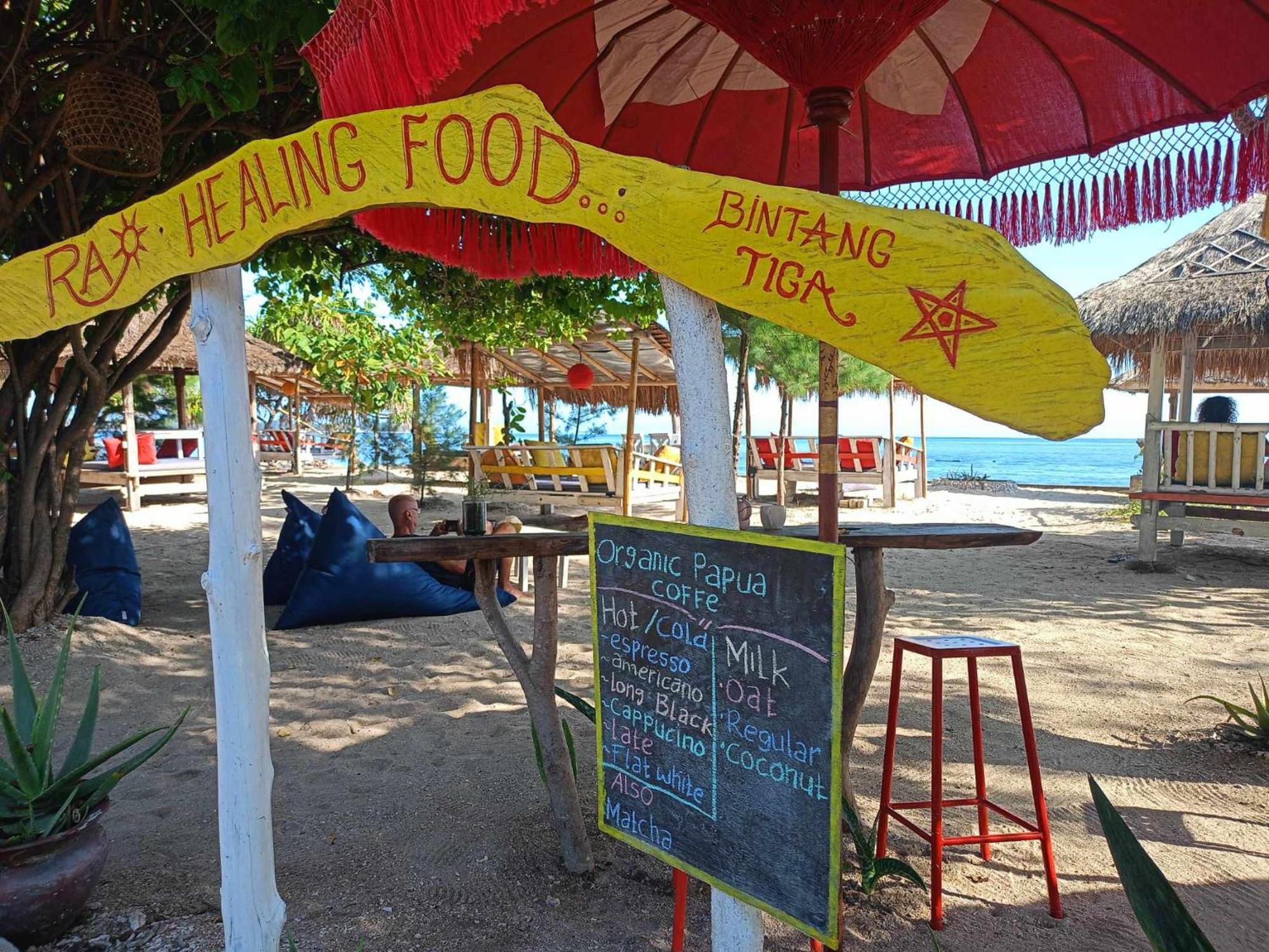 Bintang Tiga Bungalows Gili Air Eksteriør billede