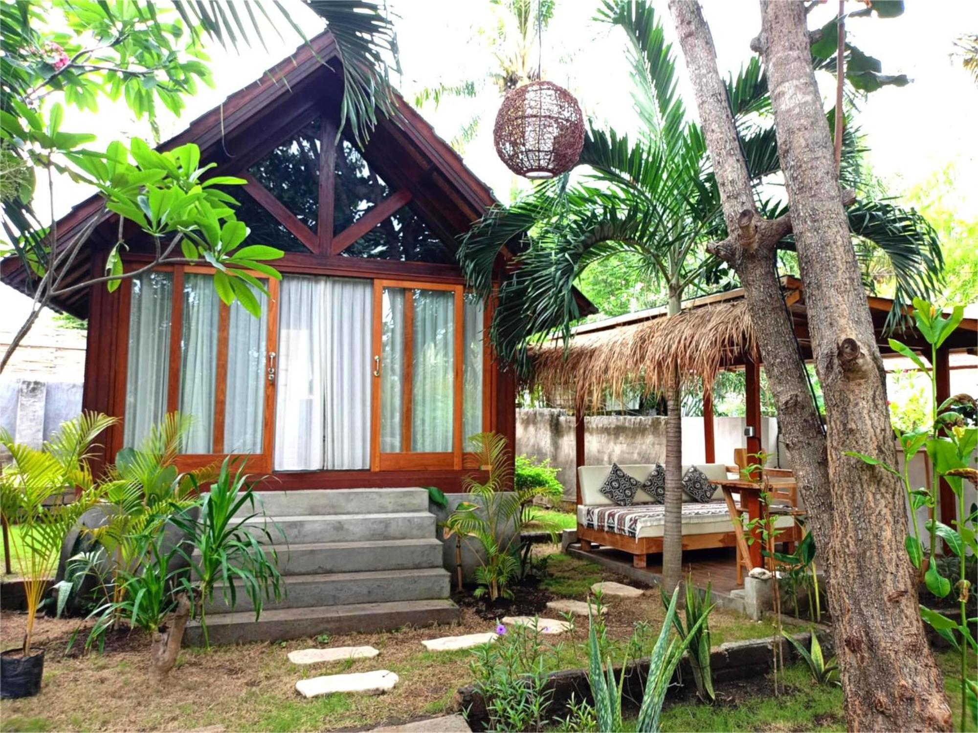 Bintang Tiga Bungalows Gili Air Eksteriør billede
